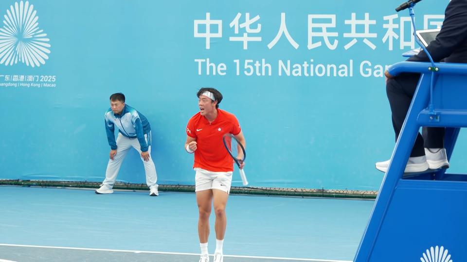 十五運會｜港隊黃澤林晉級網球男單四強穩奪銅牌- RTHK