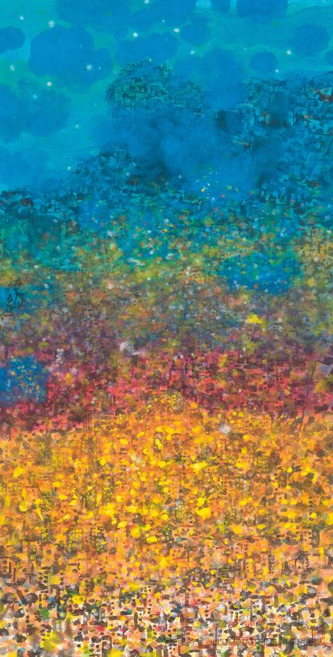 看展覽-當代水墨藝術家林天行個展12月開幕-全新作品展現香港璀璨景觀